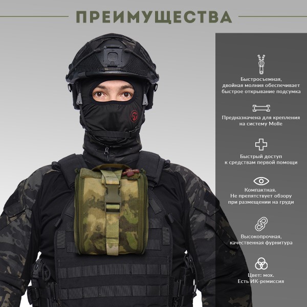 Аптечка тактическая Транспортная укомплектованная МОХ