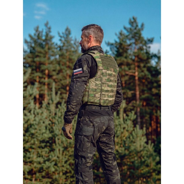 Бронежилет тактический военный Легионер Бр5/Бр1, Мох