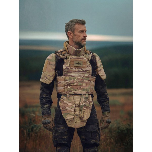 Бронежилет тактический военный серии Cobra, Бр3, мультикам