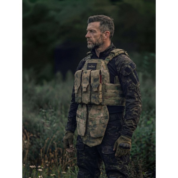 Бронежилет тактический военный Бр5 COBRA в полной комплектации с керамическими бронеплитами