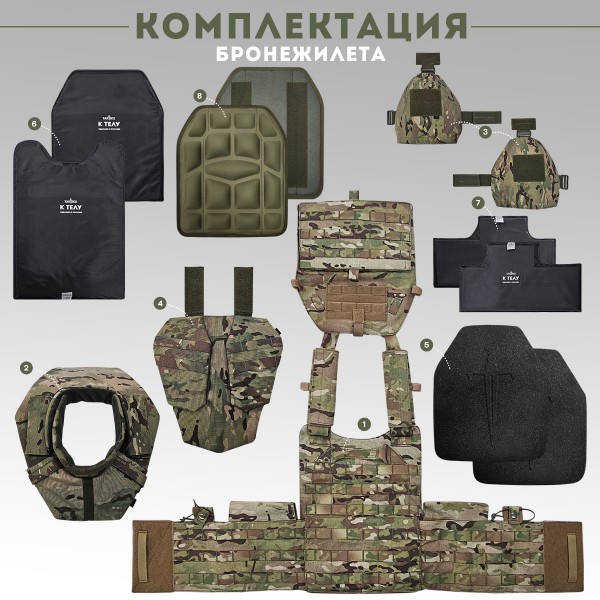 Бронежилет БР3 LBT 6094 TAKTIKX