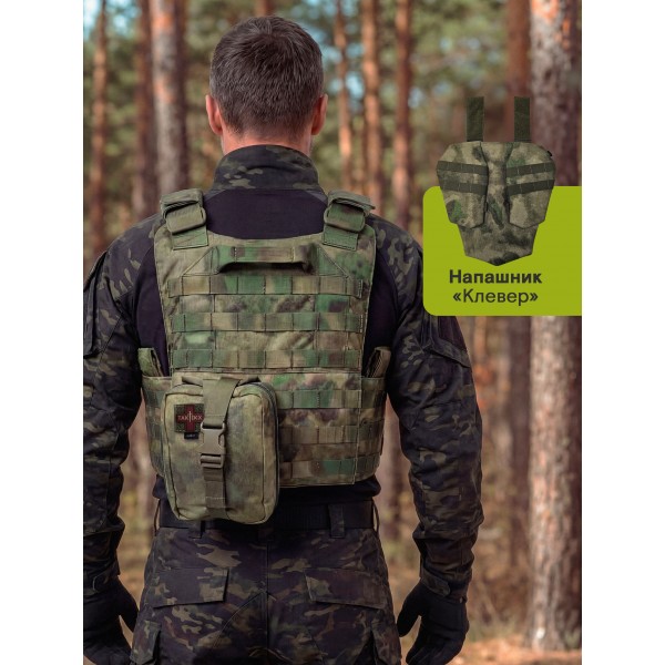 Бронежилет тактический TAKTIKX/ТАКТИКС военный БР5 LBT 6094, мох