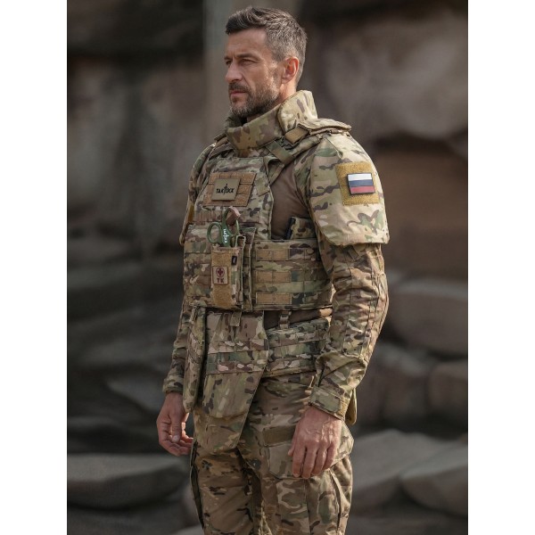 Бронежилет тактический военный Бр5 серия COBRA Защитник v 3.0