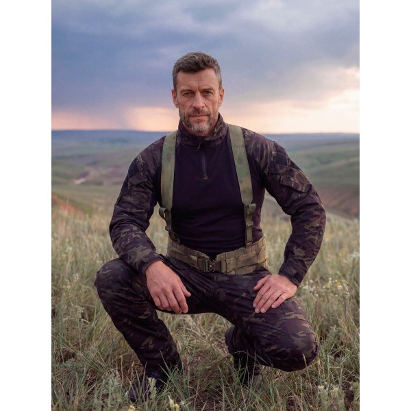 Пояс тактический разгрузочный Бр1 ПИТОН размер М (мох)