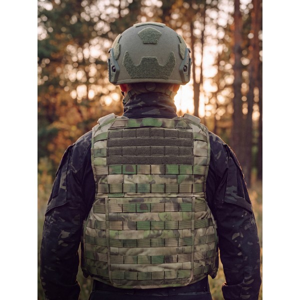Шлем тактический Штурм  версия 2, БР2, С1, С2, олива, размер L