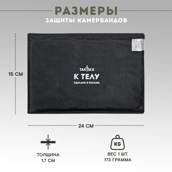 Баллистические пакеты в камербанды Бр2, С1, С2