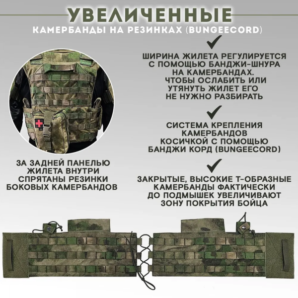 Противоосколочный комплекс серия LBT 6094 Бр2, мох
