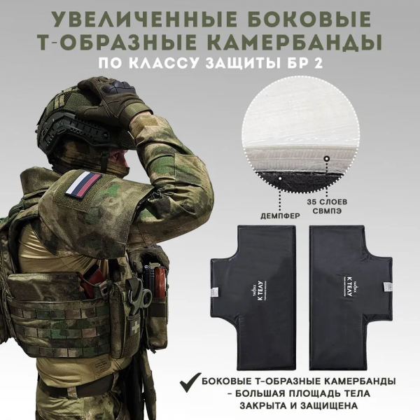 Противоосколочный комплекс серия LBT 6094 Бр2, мох