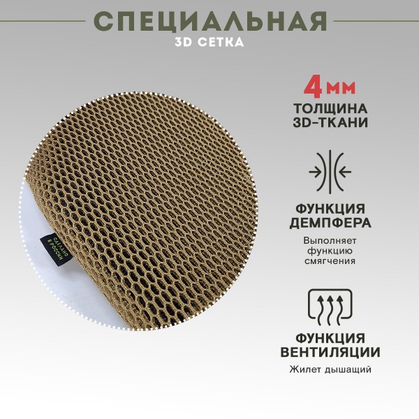 Бронежилет ЗАСЛОН скрытого ношения Бр2, С1, С2, размер M, мультикам