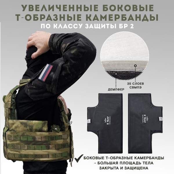 Бронежилет тактический LBT-6094A-RS Sentinel с БРОНЕПЛИТАМИ БР5