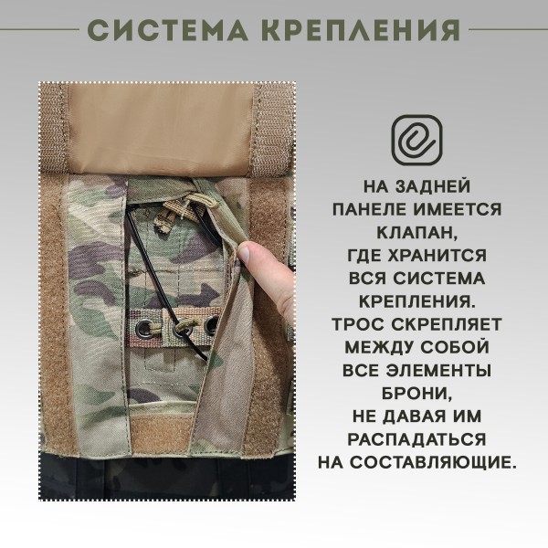 Чехол для бронежилета ЛБТ Сброс, Мультикам