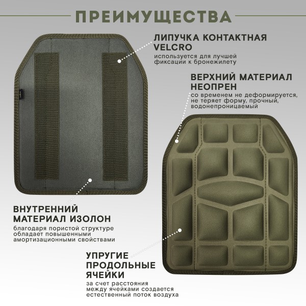 Баллистический КАП для бронежилета Бр1/С1/С2